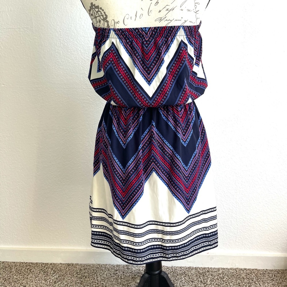 Express Strapless Wrap Dress - Picture 2 of 6